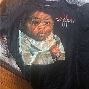 Tha Carter III Black adult shirt